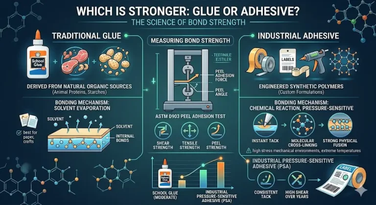 glue vs adhesive which is stronger