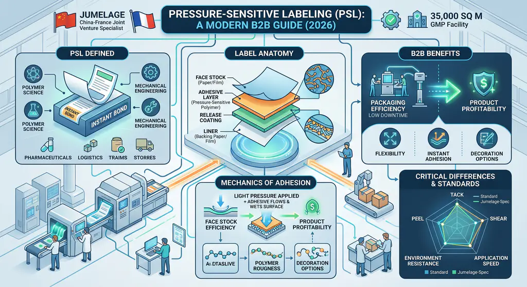 what is pressure-sensitive labeling