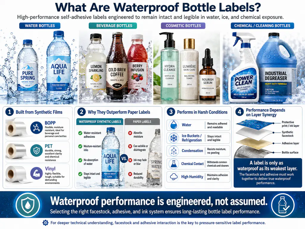 waterproof labels for bottles